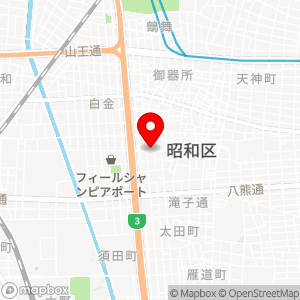 円上町 月極駐車場の地図