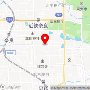 Pat（近鉄） ならまちの地図