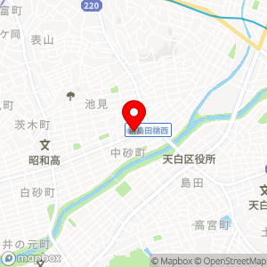 名鉄協商パーキング 島田橋の地図