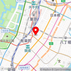銀座１丁目駐車場の地図