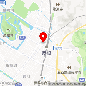 三井のリパーク 彦根駅前第2の地図