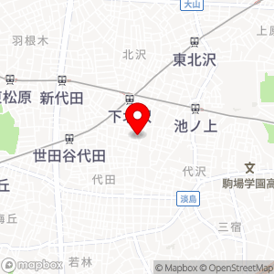 タイムズ 代沢通りの地図