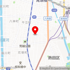 キョウテク 切戸町パーキングの地図