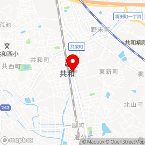名鉄協商パーキング 共和駅前第5の地図