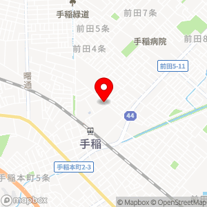ローソン 札幌手稲区役所前の地図