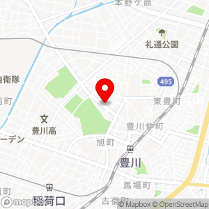 ファミリーマート 豊川桜木通店の地図
