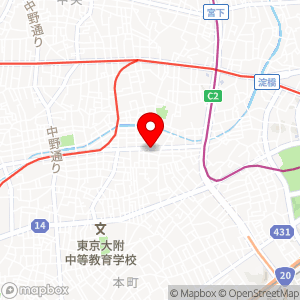ファミリーマート 中野弥生町店の地図