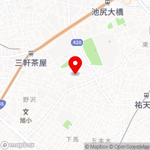 パークネット 下馬1丁目の地図