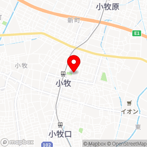 三井のリパーク 名鉄小牧駅前の地図