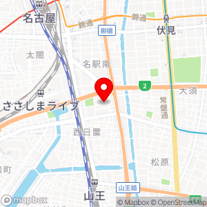 FK名駅南３丁目服部駐車場の地図