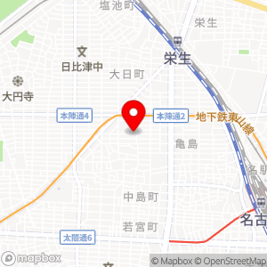 名鉄協商パーキング 松原町第2の地図