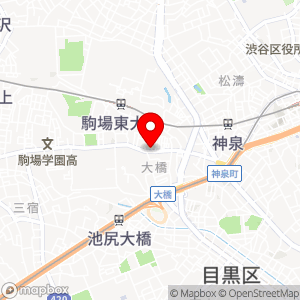 ナビパーク 駒場第1の地図