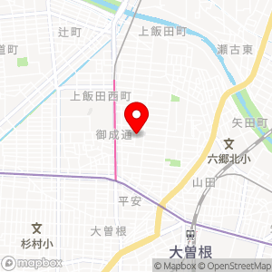 名鉄協商パーキング 八龍町の地図