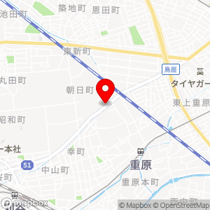 セブン-イレブン 知立上重原町店の地図