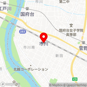 三井のリパーク 市川駅南口第2の地図