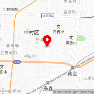 FK日ノ宮町３丁目駐車場の地図