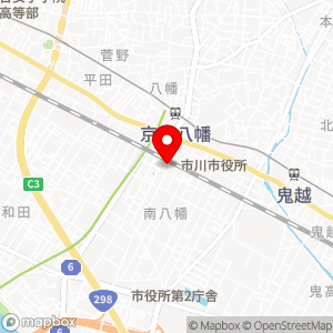 サウナ＆カプセルホテル レインボー 本八幡店の地図