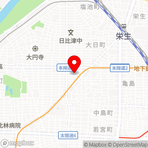名鉄協商パーキング 本陣駅前第5の地図
