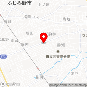 ヤオコー 上福岡駒林店の地図