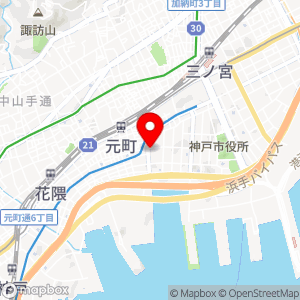 セブン-イレブン 神戸中央西町店の地図