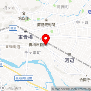 ローソン 青梅東青梅四丁目店の地図