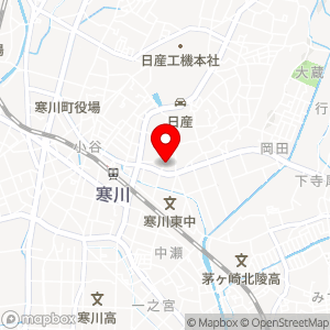 寒川町岡田３丁目駐車場の地図