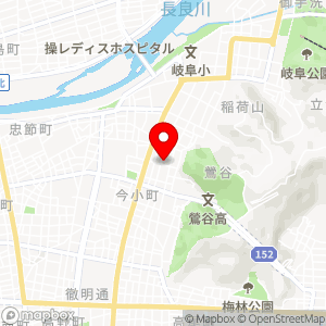 名鉄協商パーキング 岐阜上竹町の地図