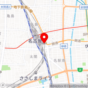 ファミリーマート 名鉄バスセンター店の地図