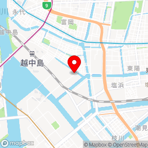 ミニストップ 福通越中島店の地図