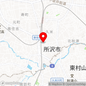 タウンパーキング 所沢北秋津の地図