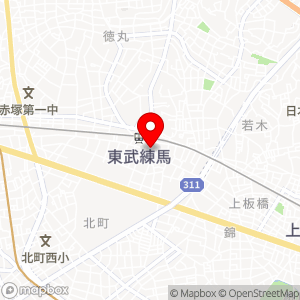 まいばすけっと 練馬北町商店街店の地図