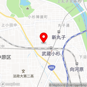 三井のリパーク パークシティ武蔵小杉ザ ガーデンEASTの地図