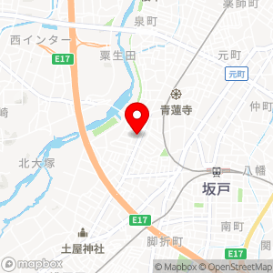 ローソン 坂戸中富町店の地図