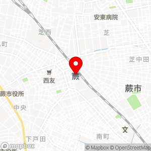 パークデイズ 蕨中央1丁目2の地図