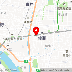 タイムズ 綾瀬駅西口の地図