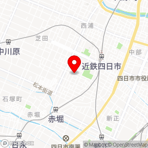 Pat（近鉄） 四日市九の城町の地図