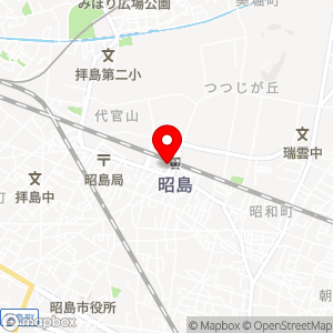 ファミリーマート 昭島駅前店の地図