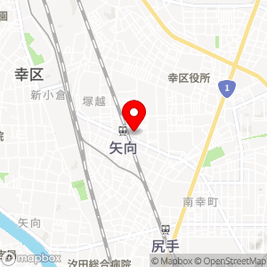 三井のリパーク 矢向駅前の地図