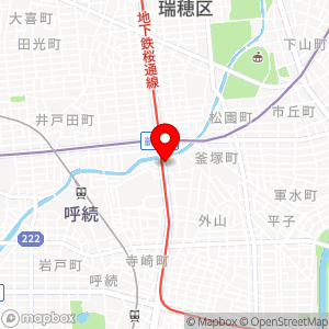 タイムズ あかのれん新瑞橋店の地図