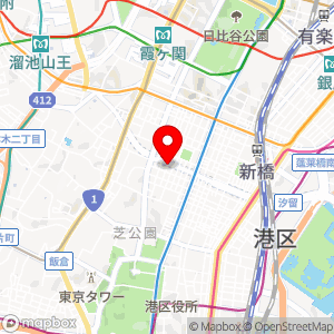 三井のリパーク 西新橋2丁目第8の地図
