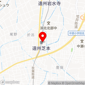 遠鉄芝本駅東第２パーキングの地図