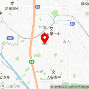 ファミリーマート 入谷三丁目店の地図