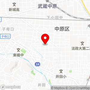 エイブルパーキング 下小田中6丁目第2の地図