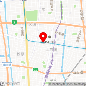 セブン-イレブン 名古屋上前津1丁目店の地図