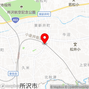 三井のリパーク 所沢くすのき台2丁目第2の地図