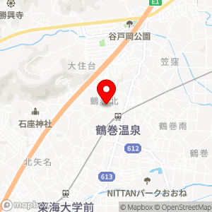 鶴巻温泉 弘法の里湯の地図
