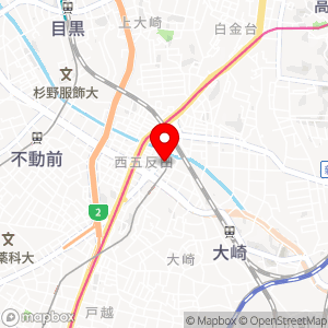 ナビパーク 西五反田第1の地図