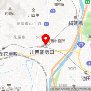 タイムズ 川西能勢口駅前第5の地図