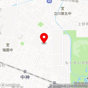エコス 昭島店の地図