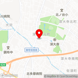 パークジャパン 深大寺元町第1の地図